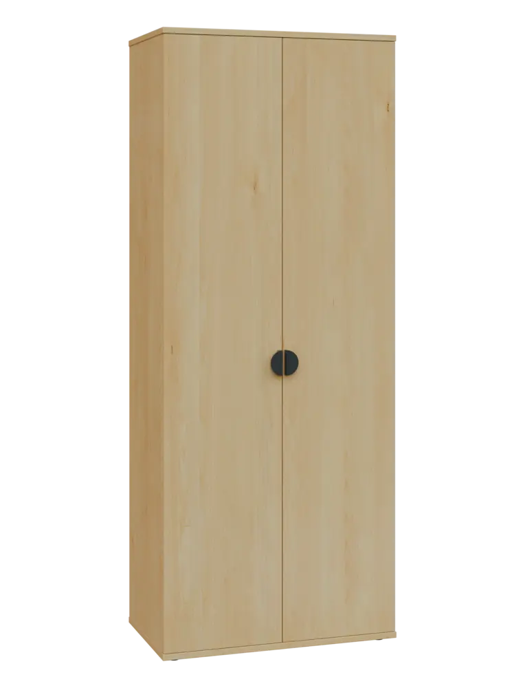 TR 5 - 70 šatní skříň, 2-dveřová, výsuvné ramínko, 1822x720x400, javor horský